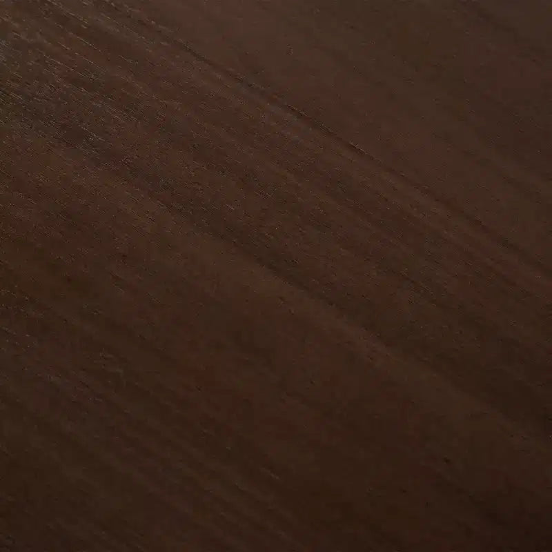 Mesa de comedor de cocina de madera ovalada Dovelina con patas de metal