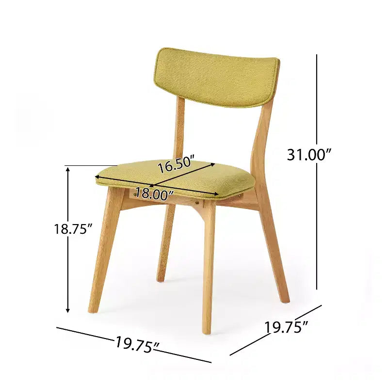 Christopher Knight Home Carmody Juego de Comedor de 7 Piezas de Madera y Tela