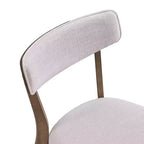 Christopher Knight Home Carmody Juego de Comedor de 7 Piezas de Madera y Tela