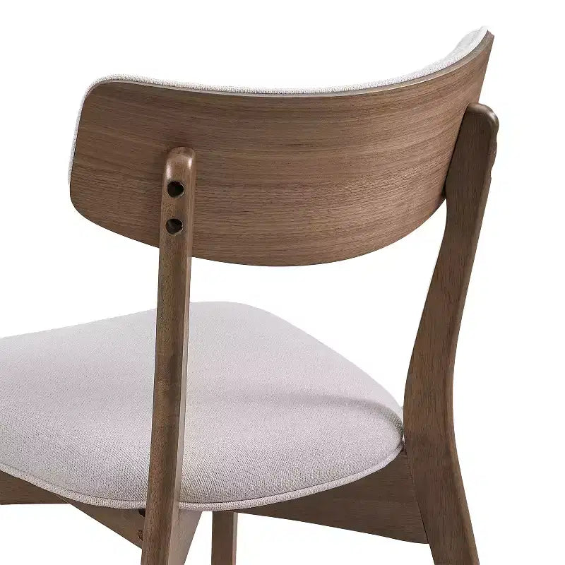 Christopher Knight Home Carmody Juego de Comedor de 7 Piezas de Madera y Tela