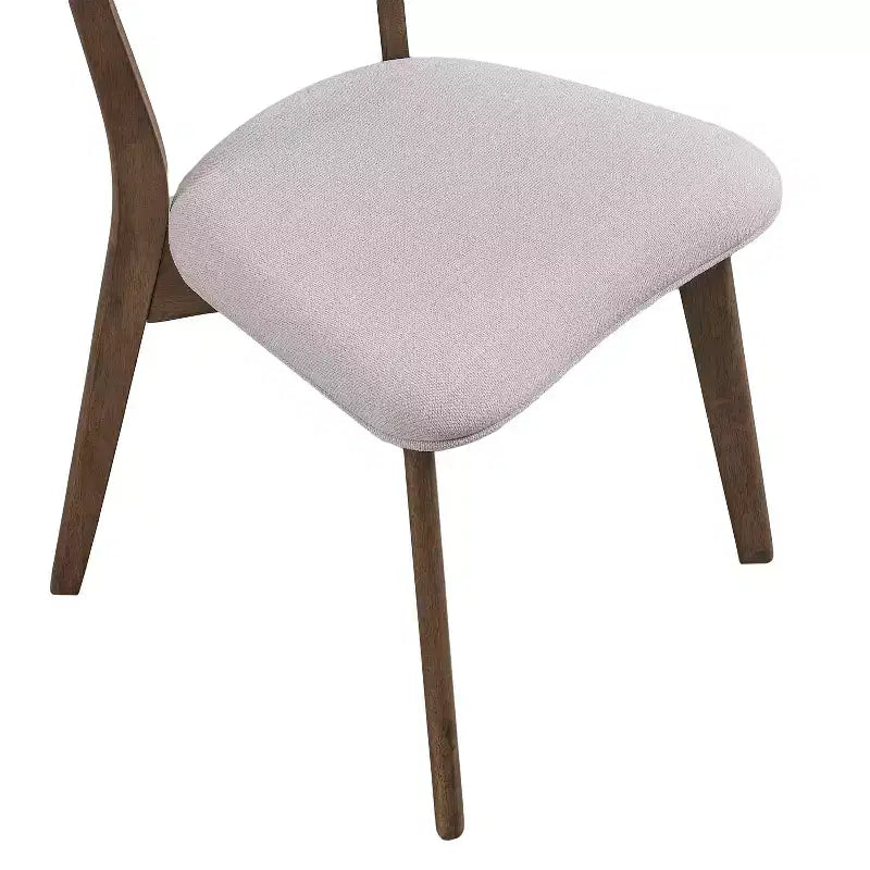 Christopher Knight Home Carmody Juego de Comedor de 7 Piezas de Madera y Tela