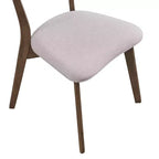 Christopher Knight Home Carmody Juego de Comedor de 7 Piezas de Madera y Tela