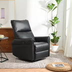 Mecedora reclinable, mecedora giratoria para guardería, mecedora planeadora, sillón reclinable giratorio moderno y pequeño para dormitorio