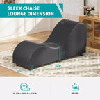 Sillón Mjkone de yoga de terciopelo, sillas de yoga curvas modernas para adultos para estiramientos, relajación, ejercicio
