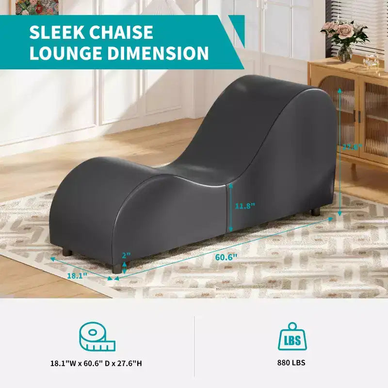 Sillón Mjkone de yoga de terciopelo, sillas de yoga curvas modernas para adultos para estiramientos, relajación, ejercicio
