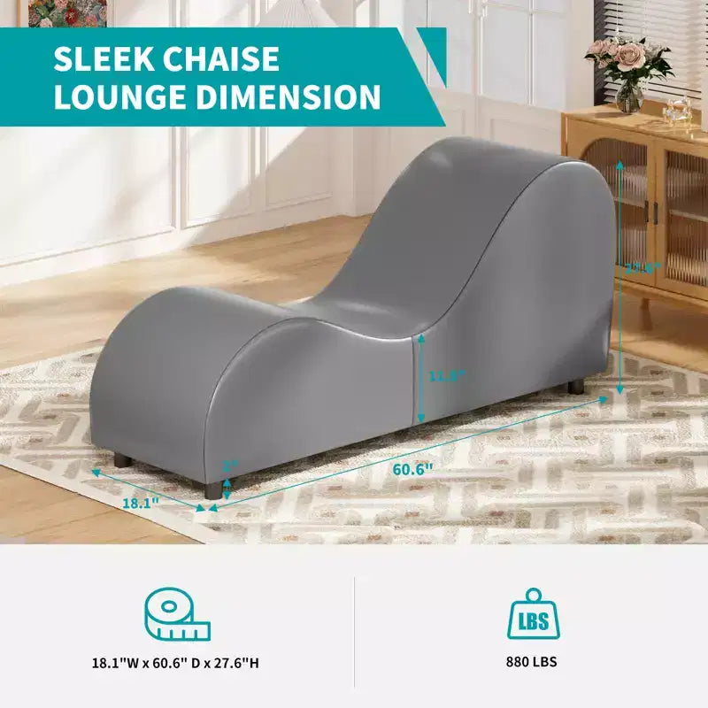 Sillón Mjkone de yoga de terciopelo, sillas de yoga curvas modernas para adultos para estiramientos, relajación, ejercicio
