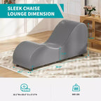Sillón Mjkone de yoga de terciopelo, sillas de yoga curvas modernas para adultos para estiramientos, relajación, ejercicio