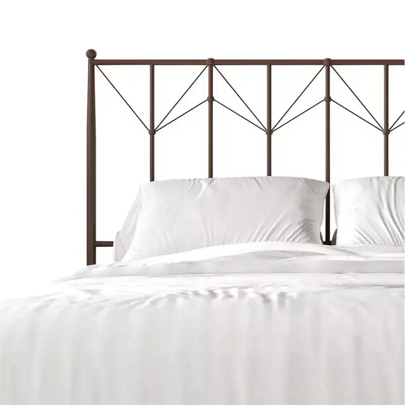 Cama de plataforma metálica