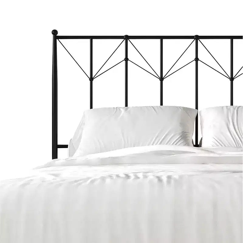Cama de plataforma metálica