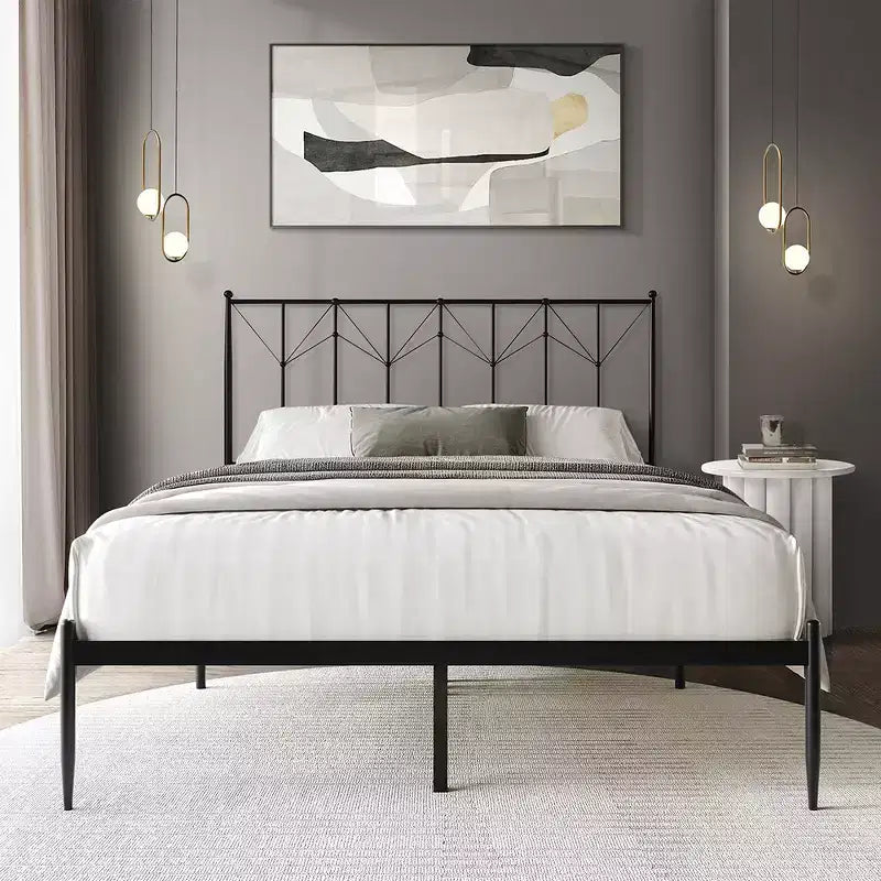 ChaletPosh Metal Platform Bed