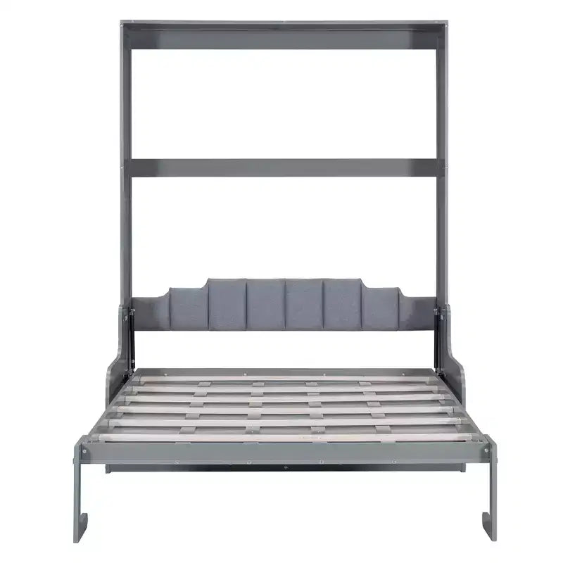 Cama de pared Murphy Whisen tamaño Queen, plegable en un armario con cojín, fácil de usar