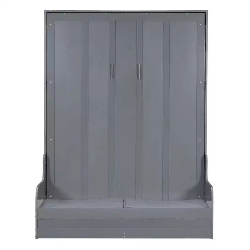 Cama de pared Murphy Whisen tamaño Queen, plegable en un armario con cojín, fácil de usar