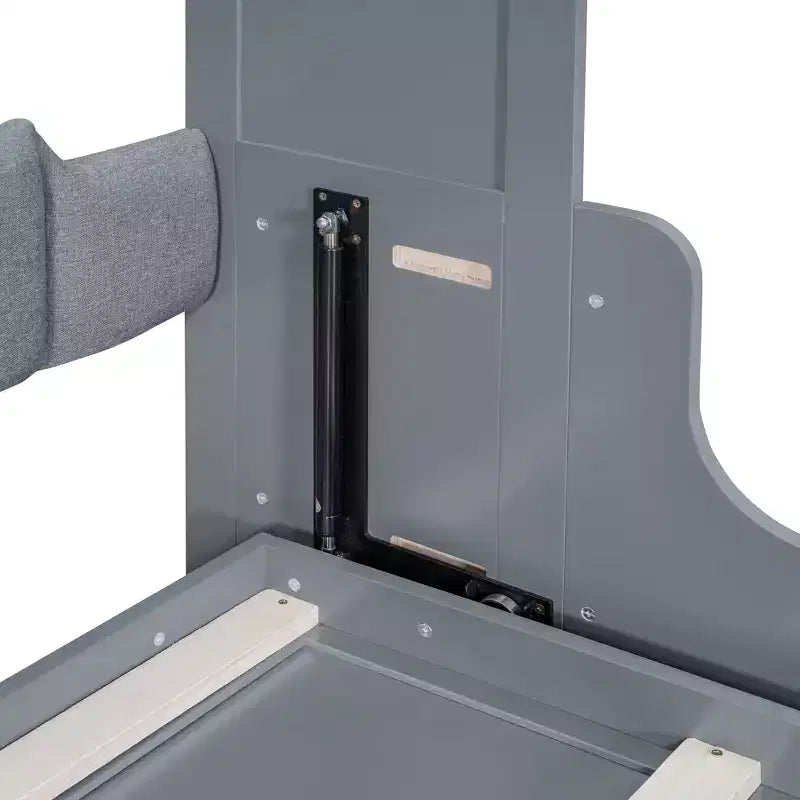 Cama de pared Murphy Whisen tamaño Queen, plegable en un armario con cojín, fácil de usar
