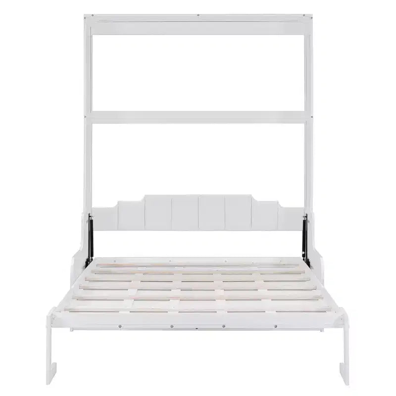 Cama de pared Murphy Whisen tamaño Queen, plegable en un armario con cojín, fácil de usar