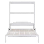 Cama de pared Murphy Whisen tamaño Queen, plegable en un armario con cojín, fácil de usar