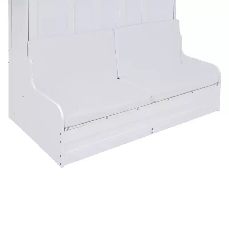 Cama de pared Murphy Whisen tamaño Queen, plegable en un armario con cojín, fácil de usar