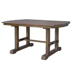 Juego de comedor de 6 piezas, mesa de comedor de madera extensible de 60 a 78 pulgadas con extensión removible