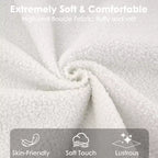 Marco de Cama Plataforma Tapizado para Niños - Cabecero lindo suave o de Bouclé - Soporte resistente de Láminas de Madera - Sin Ruido, No Requiere Somier