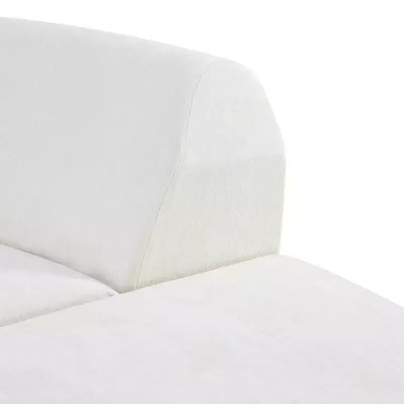Sofá seccional curvo moderno en forma de L 111 con otomana, sofá tapizado de asiento profundo, sofá de 3 plazas para sala de estar y salón-Panipeachy
