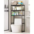 Space-Saving 3-Tier Over-The-Toilet Storage Cabinet, Freestanding Bathroom Organizer Rack, Easy Assembly, for Bathroom