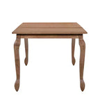 Christopher Knight Home Thaddea Juego de comedor de 7 piezas de estilo rústico extensible de madera de caucho con sillas tapizadas en tela de ratán