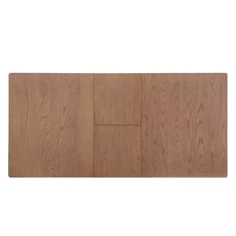 Christopher Knight Home Thaddea Juego de comedor de 7 piezas de estilo rústico extensible de madera de caucho con sillas tapizadas en tela de ratán
