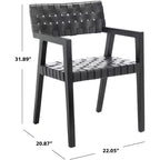 Silla de comedor de cuero Cire - DCH4004 - Safavieh