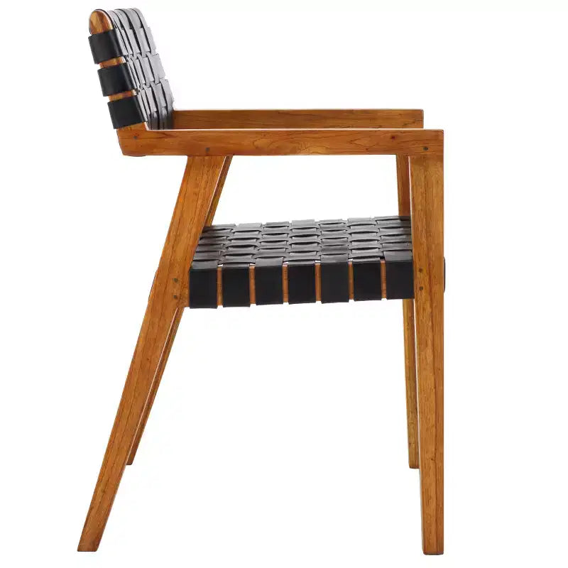 Silla de comedor de cuero Cire - DCH4004 - Safavieh