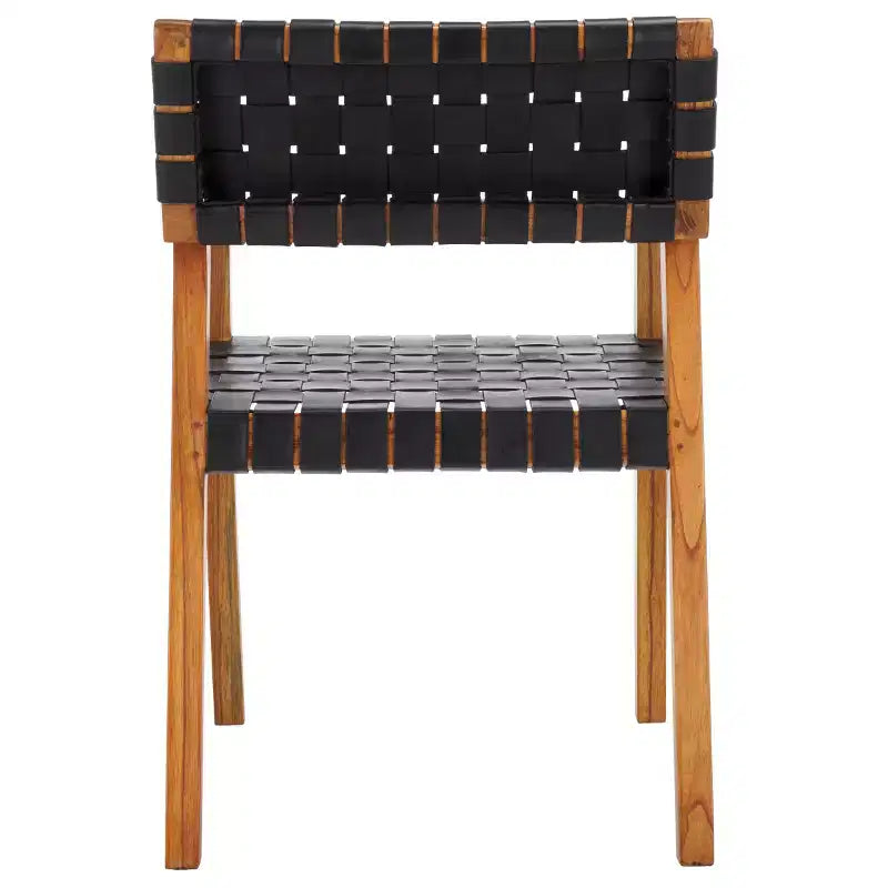 Silla de comedor de cuero Cire - DCH4004 - Safavieh