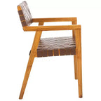 Silla de comedor de cuero Cire - DCH4004 - Safavieh