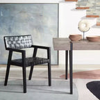 Silla de comedor de cuero Cire - DCH4004 - Safavieh