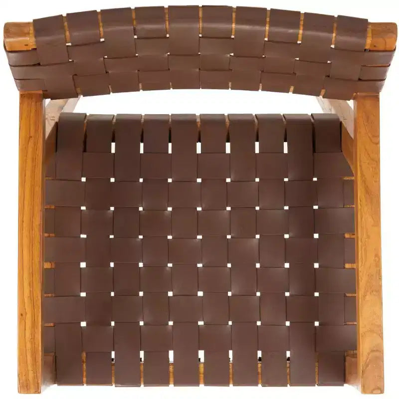 Silla de comedor de cuero Cire - DCH4004 - Safavieh