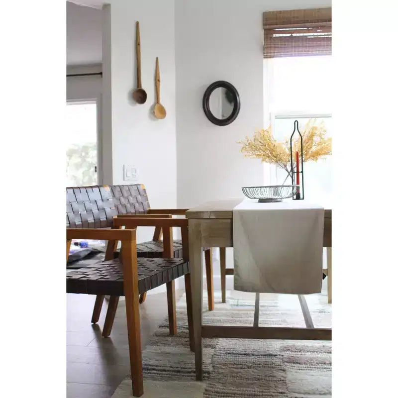 Silla de comedor de cuero Cire - DCH4004 - Safavieh