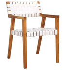 Silla de comedor de cuero Cire - DCH4004 - Safavieh