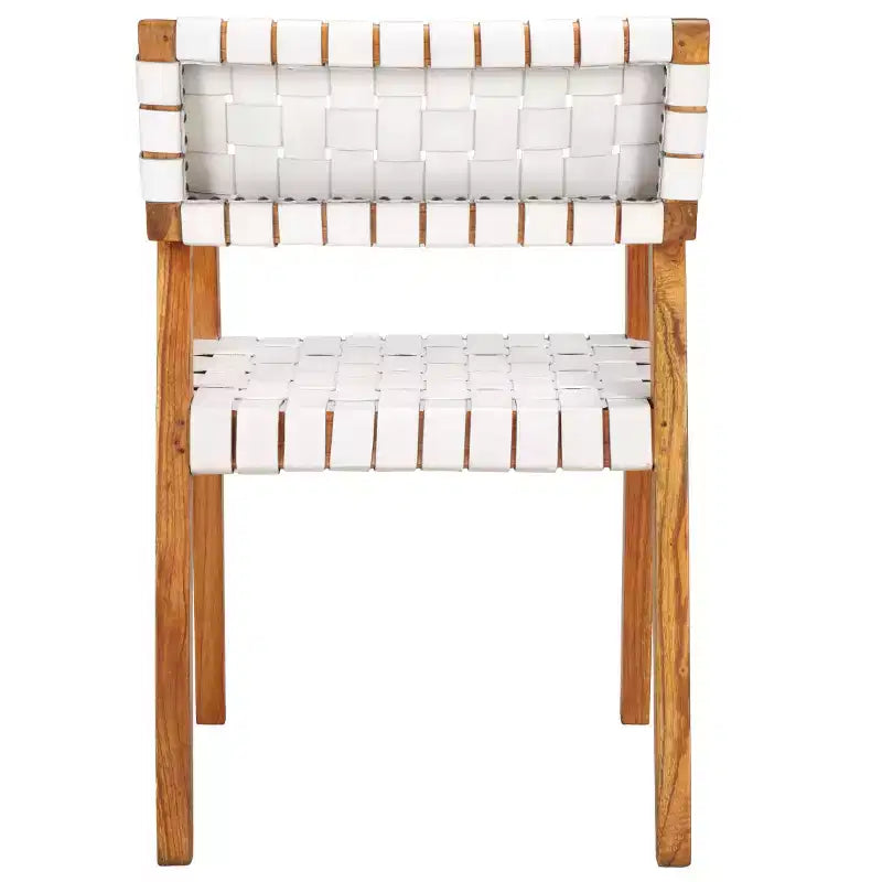 Silla de comedor de cuero Cire - DCH4004 - Safavieh