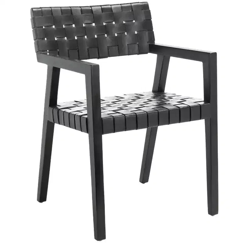 Silla de comedor de cuero Cire - DCH4004 - Safavieh