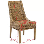 Suncoast 18 H Sillón (Juego de 2) - FOX6503 - Safavieh Couture