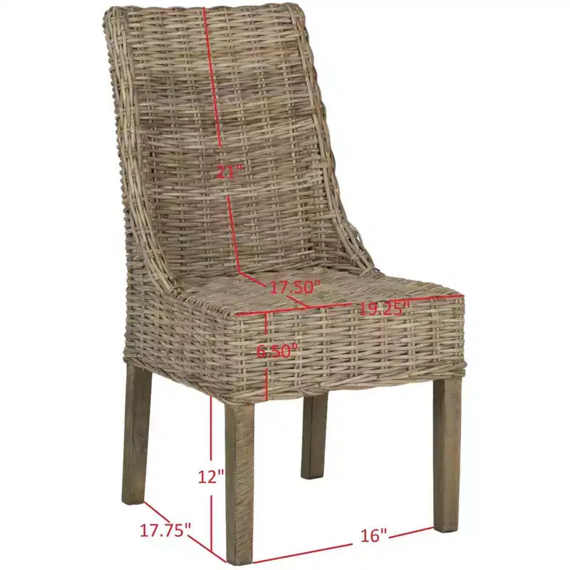 Suncoast 18 H Sillón (Juego de 2) - FOX6503 - Safavieh Couture