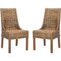 Suncoast 18 H Arm Chair (Set of 2) - FOX6503 - Safavieh Couture