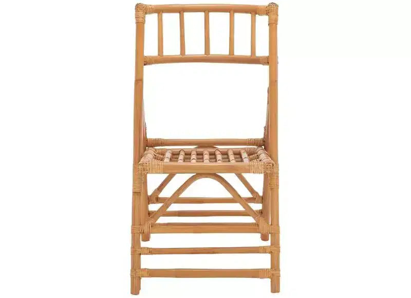 Sillas plegables de ratán, juego de 2