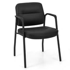 Silla de sala de espera sin ruedas, juego de 2/4/6/8/10/12 con reposabrazos integrados para recepción