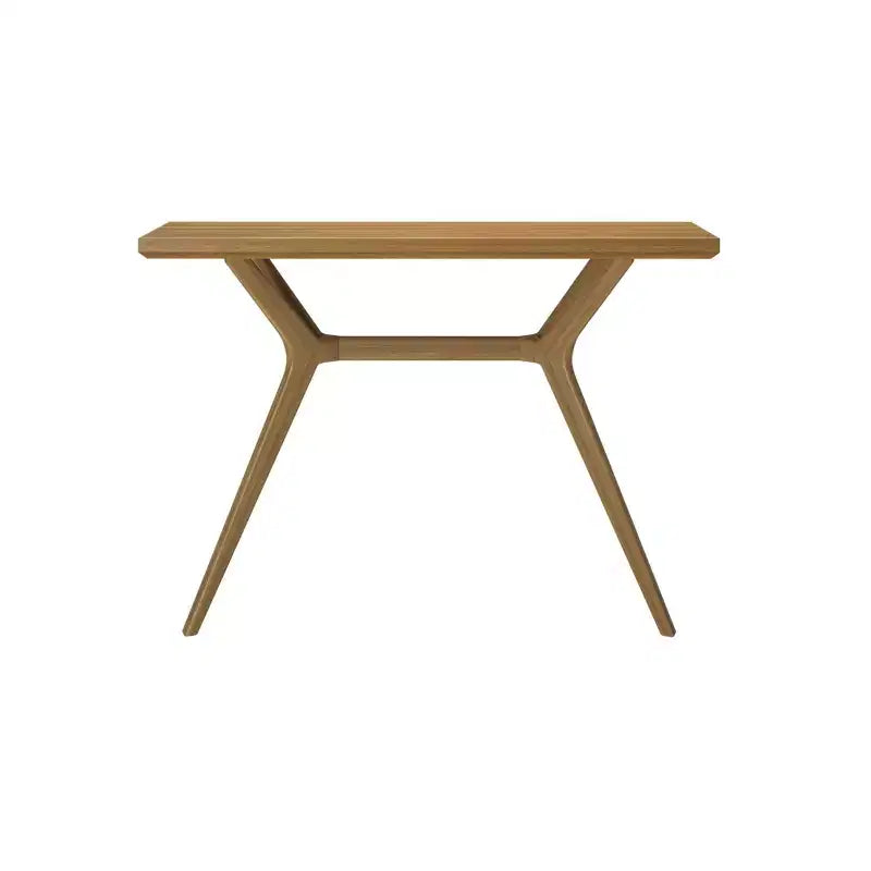Mesa consola Verso, mesa auxiliar de sofá moderna de madera maciza de 46 pulgadas, mesa estrecha para recibidor, detrás del sofá, sala de estar
