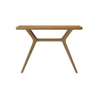 Mesa consola Verso, mesa auxiliar de sofá moderna de madera maciza de 46 pulgadas, mesa estrecha para recibidor, detrás del sofá, sala de estar