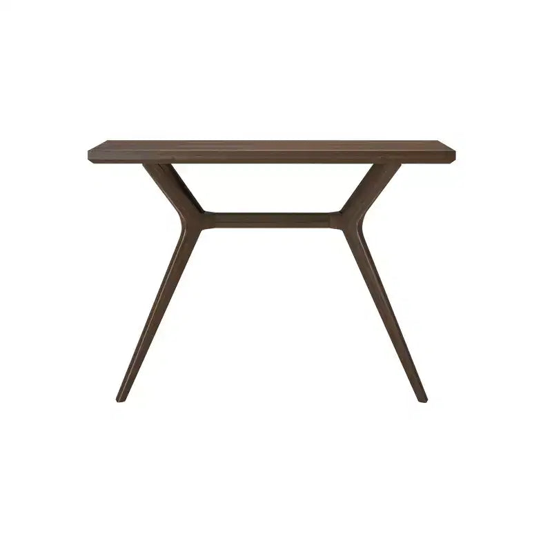 Mesa consola Verso, mesa auxiliar de sofá moderna de madera maciza de 46 pulgadas, mesa estrecha para recibidor, detrás del sofá, sala de estar