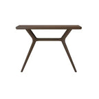 Mesa consola Verso, mesa auxiliar de sofá moderna de madera maciza de 46 pulgadas, mesa estrecha para recibidor, detrás del sofá, sala de estar