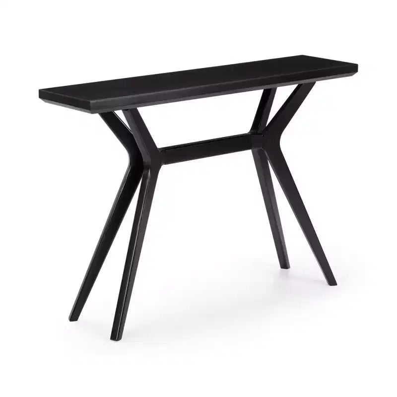 Mesa consola Verso, mesa auxiliar de sofá moderna de madera maciza de 46 pulgadas, mesa estrecha para recibidor, detrás del sofá, sala de estar