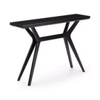 Mesa consola Verso, mesa auxiliar de sofá moderna de madera maciza de 46 pulgadas, mesa estrecha para recibidor, detrás del sofá, sala de estar