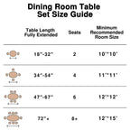 Mesa de comedor redonda Dovelina negra, de madera artificial, mesa de comedor personalizada con base de diseño